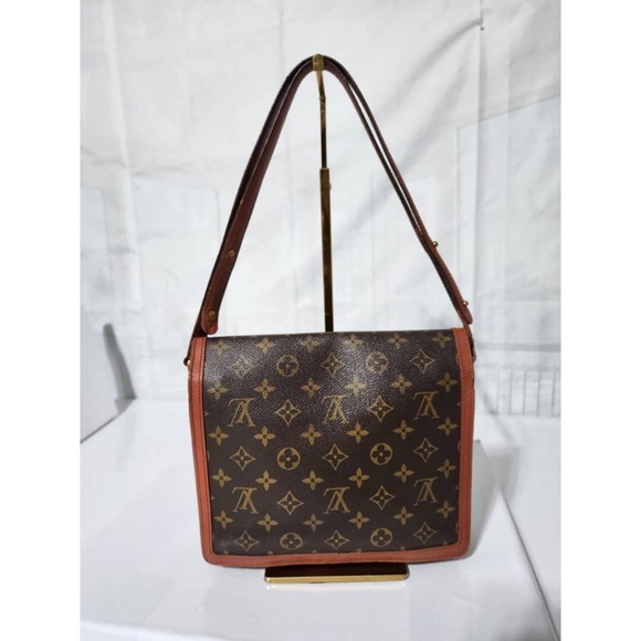 Authentic Louis Vuitton Vintage Raspail Monogram Shoulder bag Brown - Picture 4 of 16